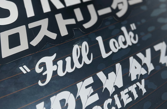 "Full Lock" Sticker Small